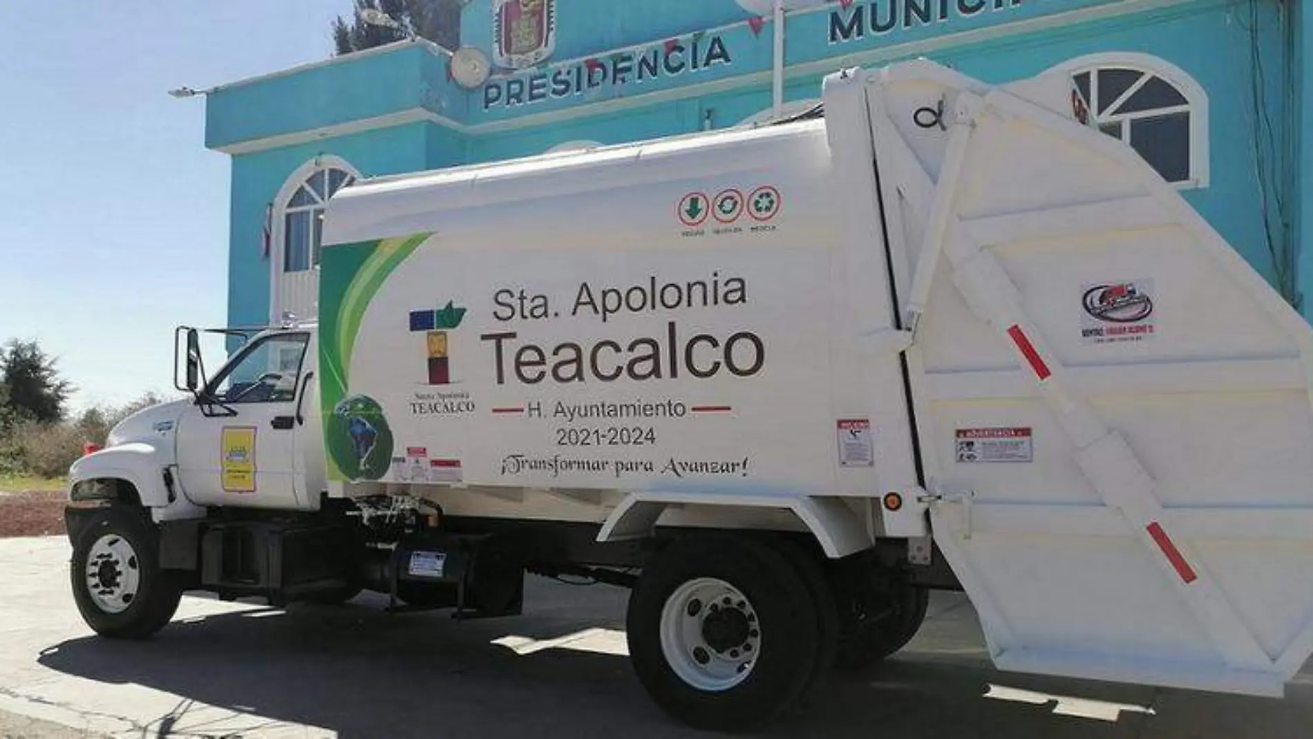 camion de basura teacalco